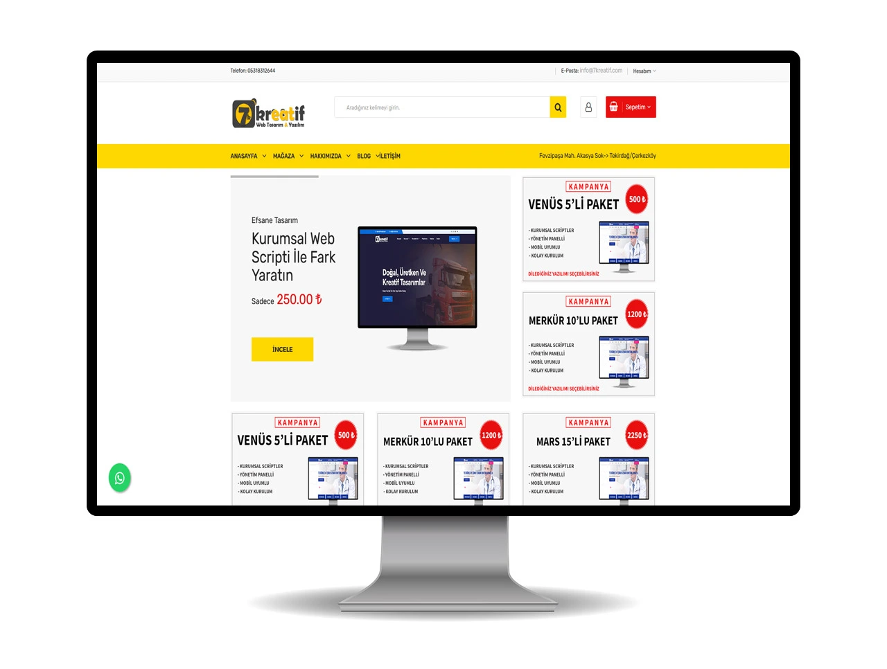 E-Ticaret  Web Sitesi v1